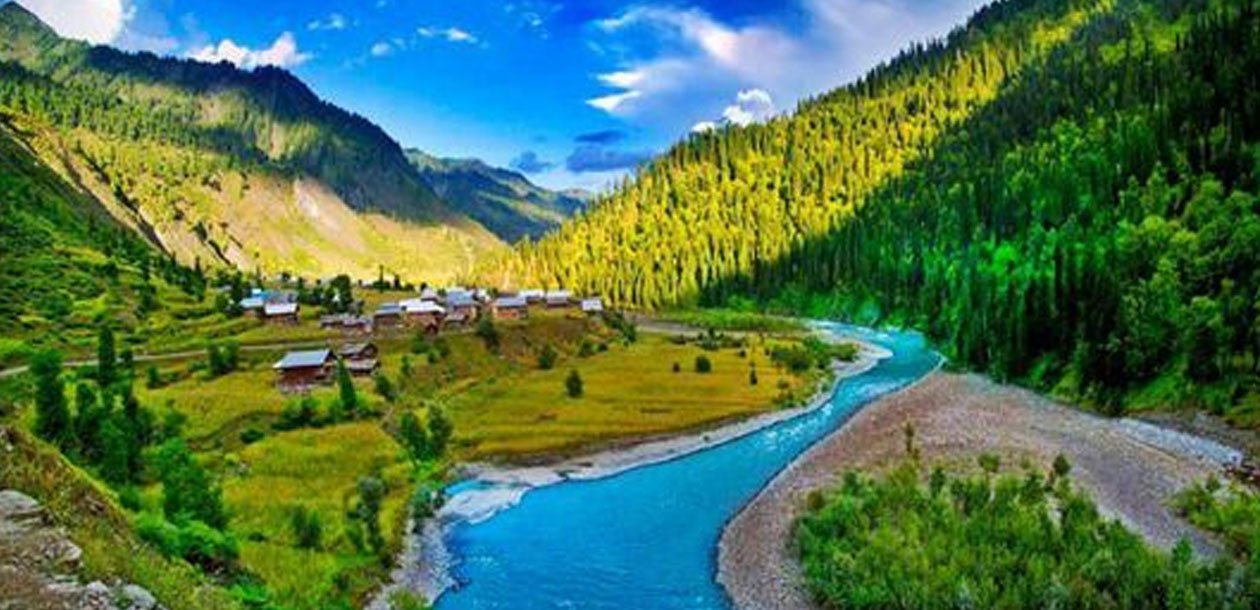 Skardu landscape in Pakistan