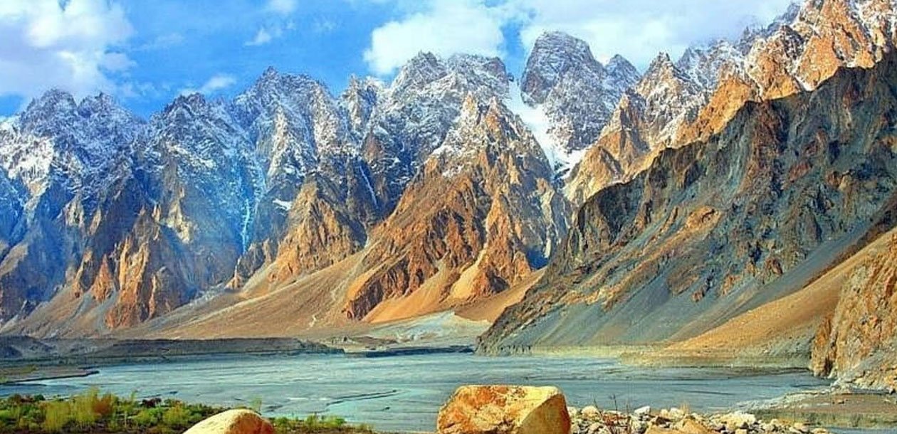 Hunza landscape in Pakistan